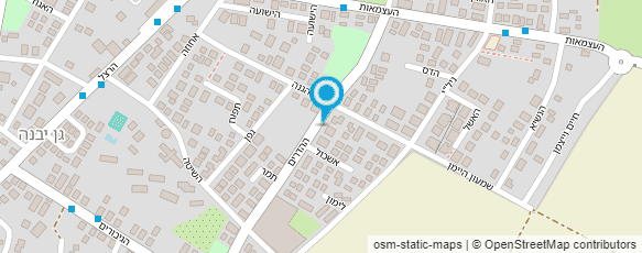 מפת הגעה אל מאיר בן שבת עבודות עץ