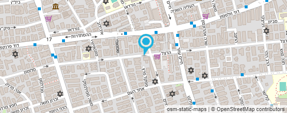 מפת הגעה אל לופו מעדני דגים וסלטים