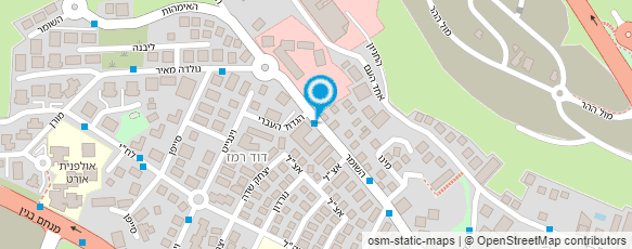 מפת הגעה אל המרכולית של רונית