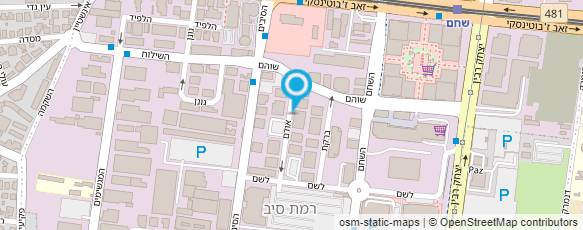 מפת הגעה אל עו"ד דותן שעיה