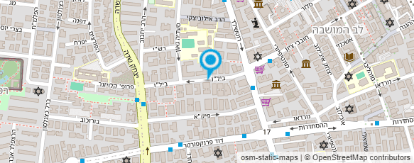 מפת הגעה אל הכנה לכיתה א'