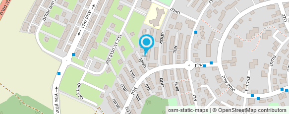 מפת הגעה אל אושר פירות וירקות