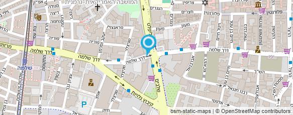 מפת הגעה אל הגן האורבני