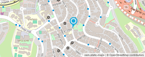 מפת הגעה אל בית וגן שרותי כוח אדם