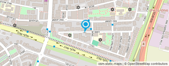 מפת הגעה אל מאלי מור - פסיכותרפיסטית אינטגרטיבית