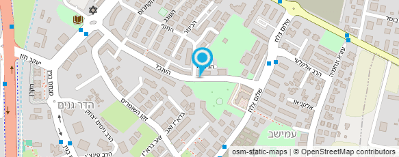 מפת הגעה אל ענת רביד כהן רפואה משלימה