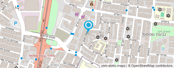 מפת הגעה אל טל פרקש תסרוקות כלה