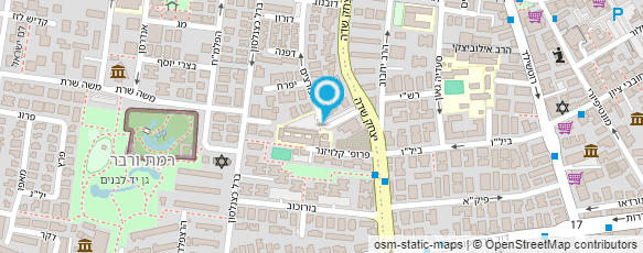 מפת הגעה אל מקפ"ת- מרכזים קהילתיים