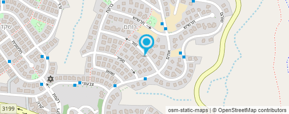 מפת הגעה אל א.אורן  ניהול פיקוח וביצוע בבנייה