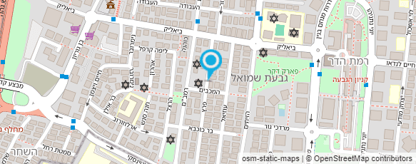 מפת הגעה אל אורה בורק-תרפיסטית