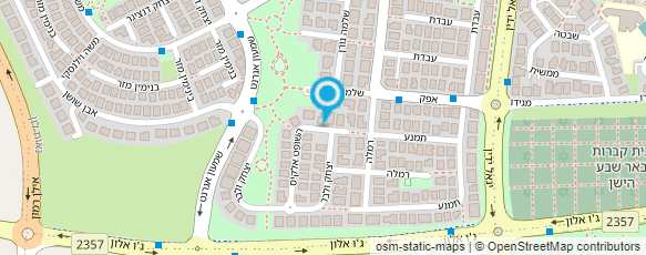 מפת הגעה אל י.מ. הדסים הנדסה ובנייה בע"מ