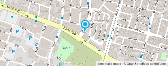 מפת הגעה אל עו"ד אסף צבי