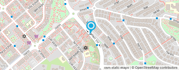 מפת הגעה אל צופיה רפואה משלימה