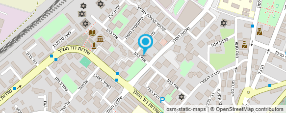 מפת הגעה אל יעל פרנקו מאמנת כושר