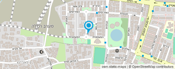 מפת הגעה אל אוקסנה עיצוב שיער