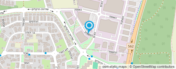 מפת הגעה אל י.ע. עבודות חקלאיות בעמ