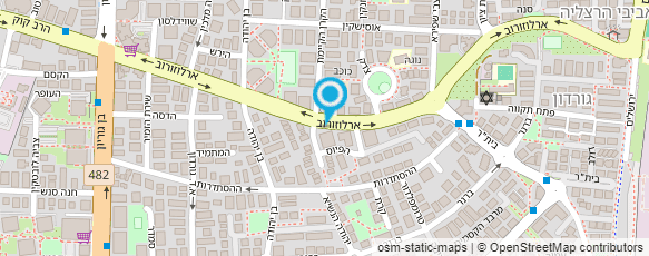 מפת הגעה אל יעל קוסמטיקאית