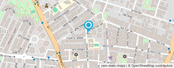 מפת הגעה אל יוליה שפיר מפת הגעה אל יוליה שפיר