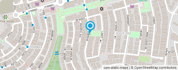 מפת הגעה אל עזורה יזמות ובניה