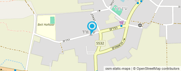 מפת הגעה אל בלו זמר שרים עם אורנה שמעון