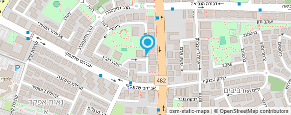 מפת הגעה אל שושנית - מטפלת פרטנית וקבוצתית