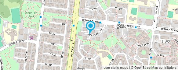 מפת הגעה אל סטודיו ליופי "Caprice"