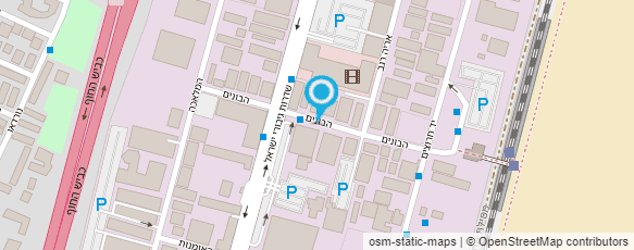 מפת הגעה אל סטודיו דליה עינבר