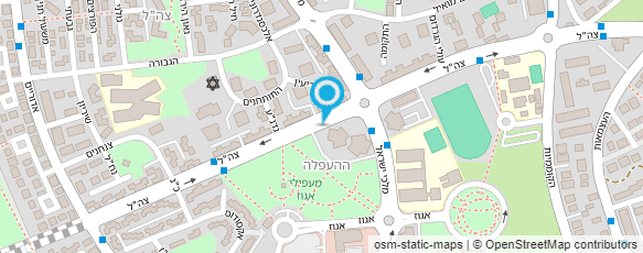 מפת הגעה אל מרכז סת"ם