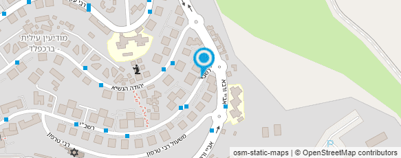 מפת הגעה אל ביה"ס לתזונה נכונה