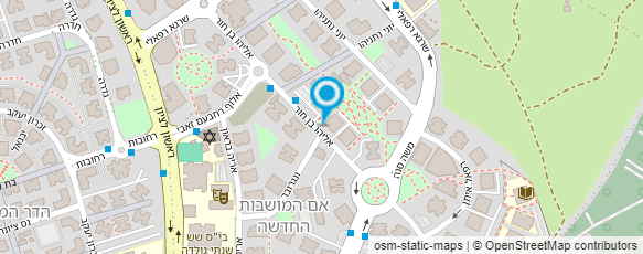 מפת הגעה אל משה אליהו - מתנות שיווק