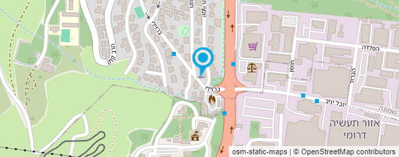 מפת הגעה אל משפחתון/ גן טלה