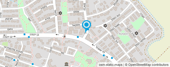 מפת הגעה אל מתפרת רחל מור