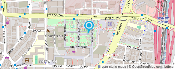 מפת הגעה אל אניטה גלידה