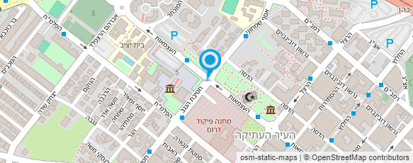 מפת הגעה אל אלום יוסף