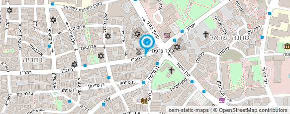 מפת הגעה אל דוד ומוטי אסרף - משרד עו"ד