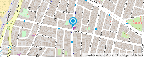 מפת הגעה אל דיזינגוף אווניו Dizengoff Avenue