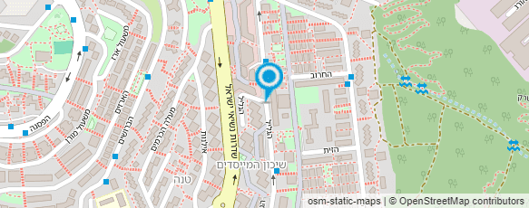 מפת הגעה אל עודד אהרוני- ייעוץ משכנתאות