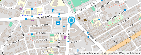 מפת הגעה אל פלאפל צמרת