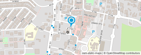 מפת הגעה אל ד"ר רם כמין