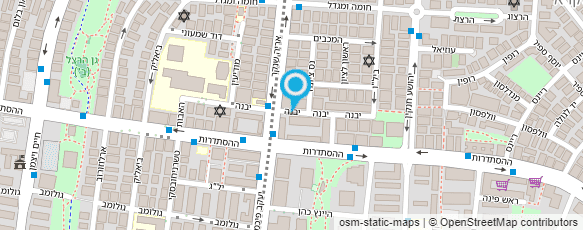 מפת הגעה אל יוסי בן זכריה