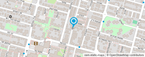 מפת הגעה אל יוליה לגקוב מעצבת פנים