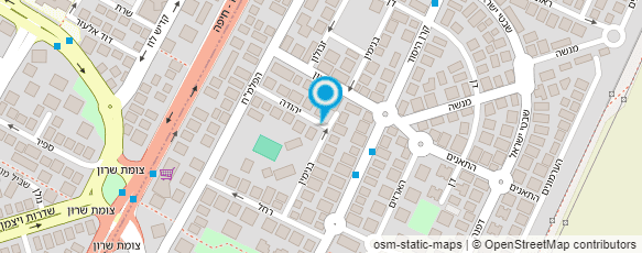 מפת הגעה אל ד"ר ברוריה אילני - ריפוי והעצמה