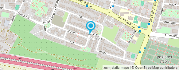 מפת הגעה אל הפינה של יפה