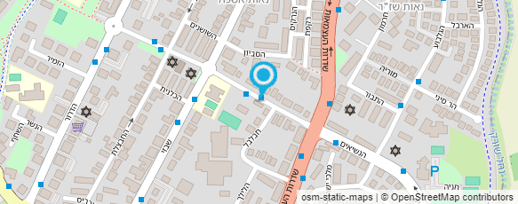 מפת הגעה אל דניאלה עיצובים - לבוש צנוע