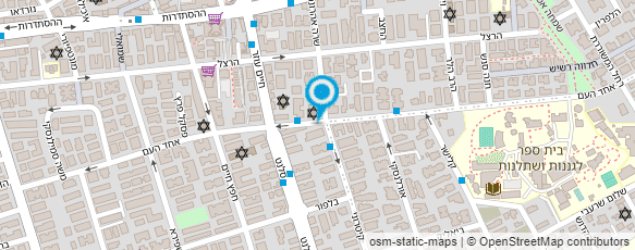 מפת הגעה אל הרב אהרון ברגר מוהל מומחה