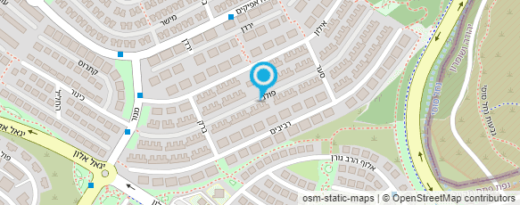 מפת הגעה אל עקיבא גלר