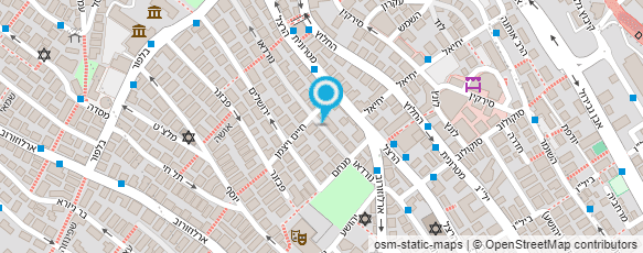 מפת הגעה אל בית הבריאות - חנות טבע