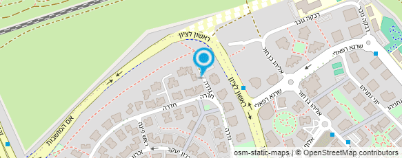 מפת הגעה אל המרכז לשיניים תותבות