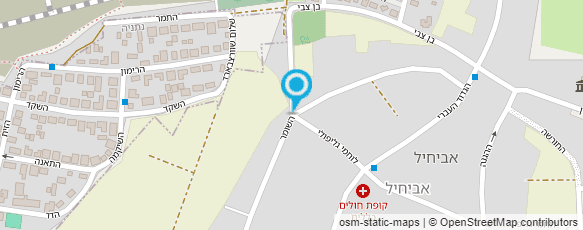 מפת הגעה אל בשביל החיות