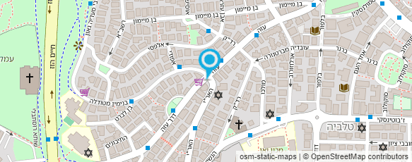 מפת הגעה אל אדרת שילובים (ענבל ביטוח)